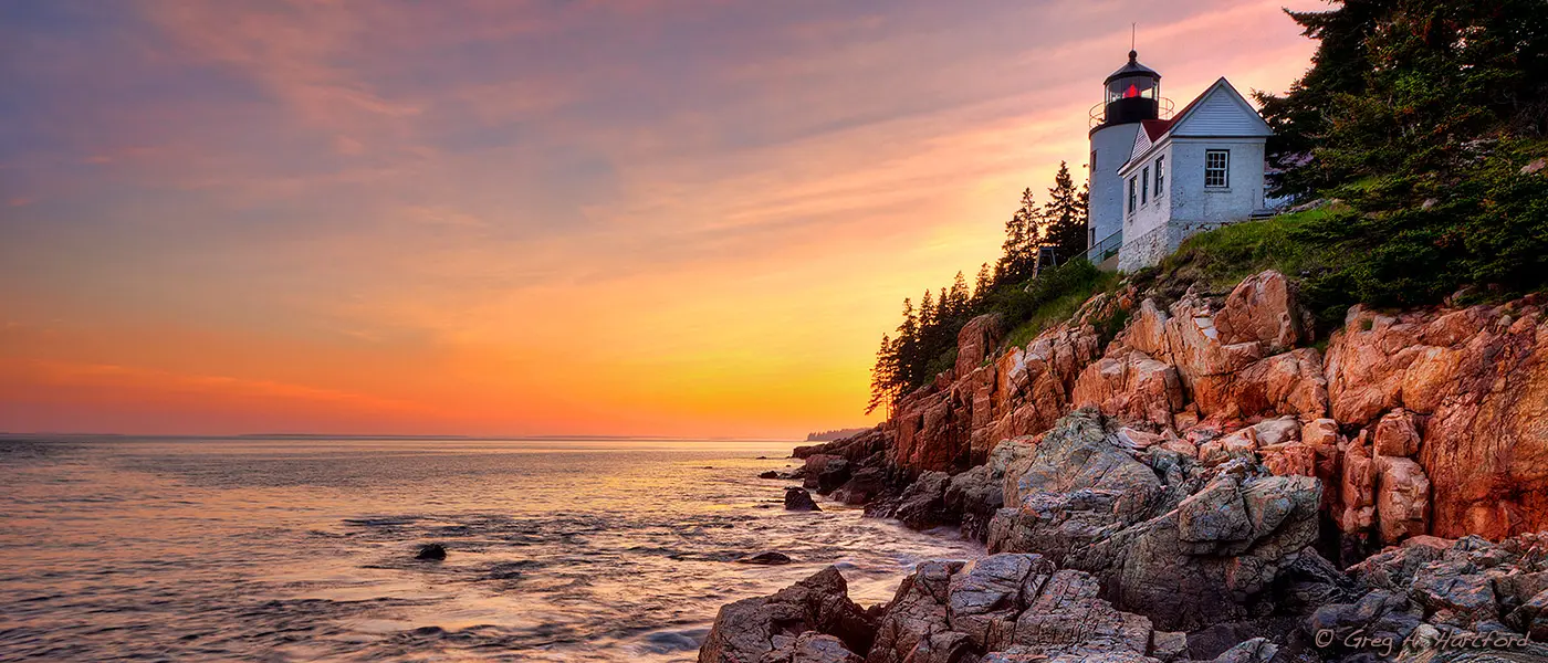 Bass Harbor Lighthouse in Acadia National Park