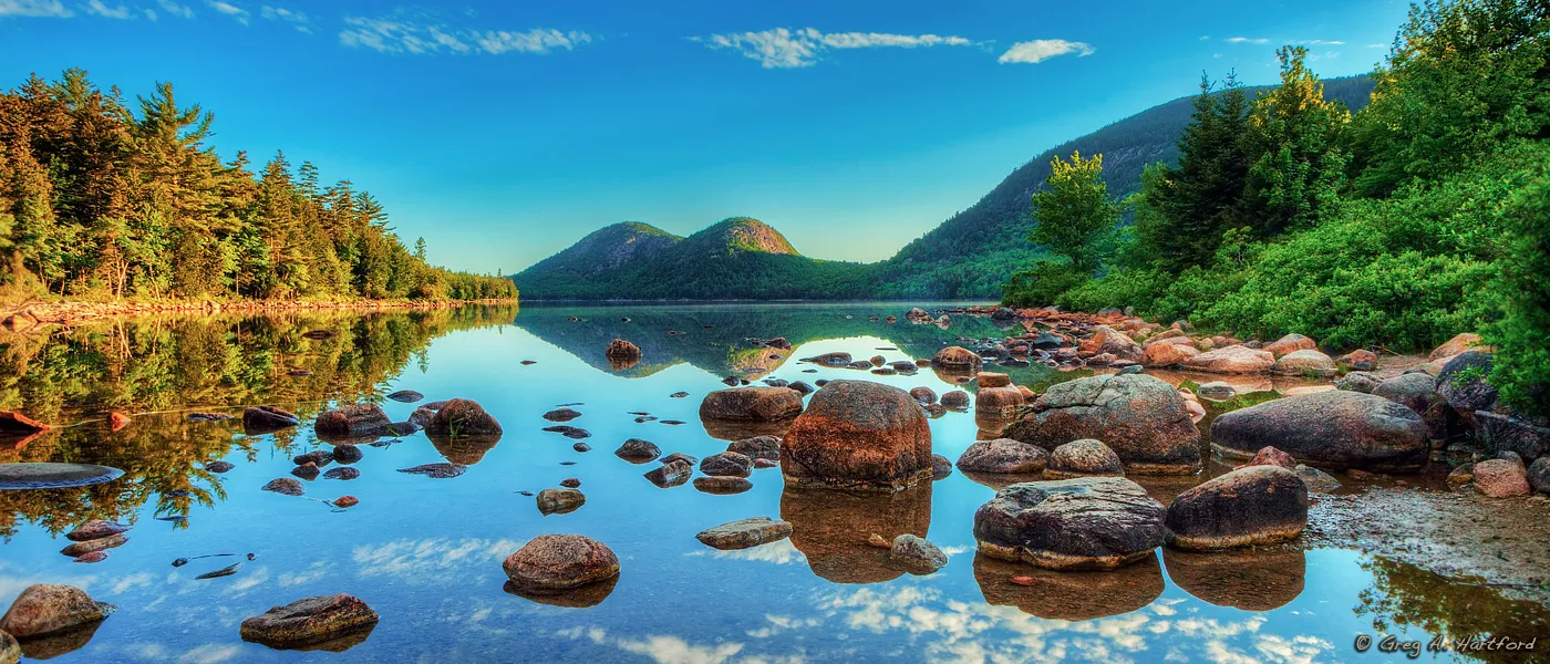 Jordan Pond in Acadia National Park